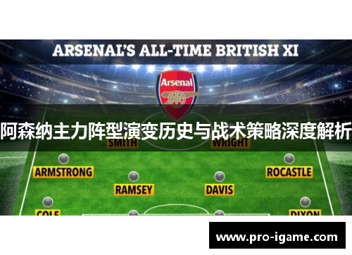 阿森纳主力阵型演变历史与战术策略深度解析 阿森纳主力阵型演变历史与战术策略深度解析